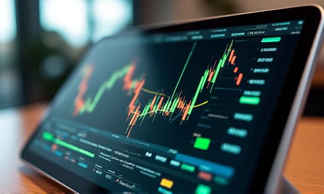 Professional glass building reflecting a financial district skyline